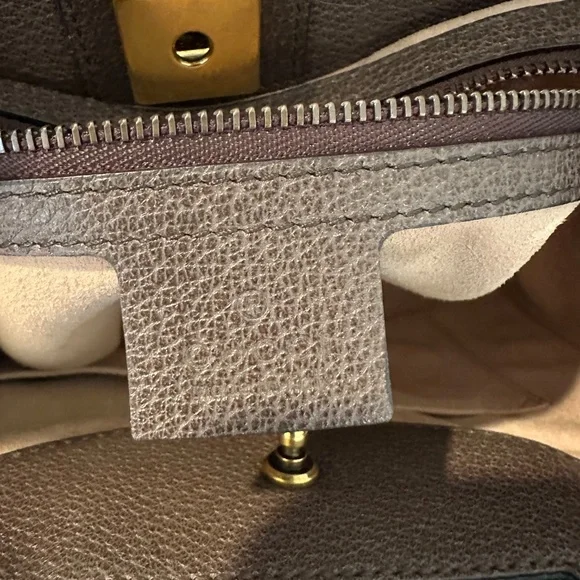 GUCCI Totem Butterfly Bijou 2WAY Leather Shoulder Bag - Picture 9 of 16